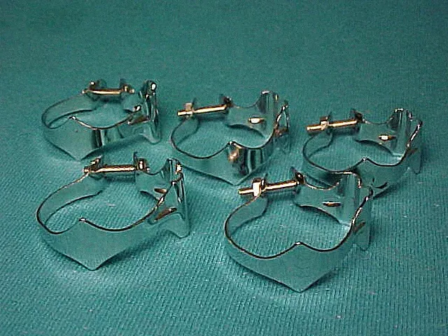 5 NOS Vintage Shimano 333 Muscle Bike Touring Bicycle 1" Double Cable Clamps