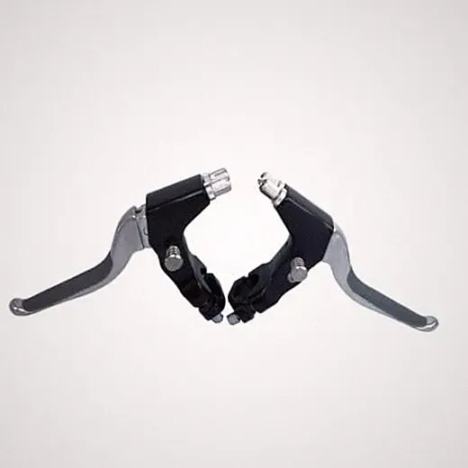 Aluminum Alloy Dual Cable Actuated Bicycle Brake Lever for Recumbent Quad right