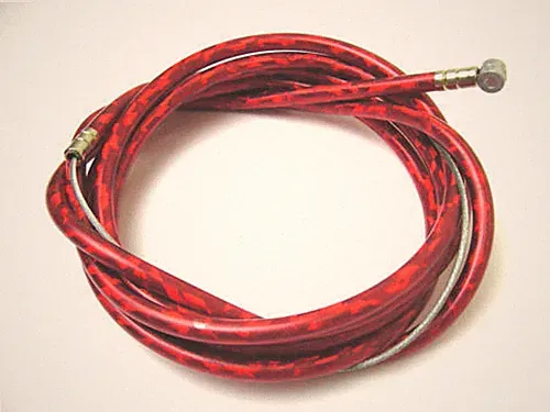 Bicycle MTB Brake Cable Double Sheath Housing 60" x 68" Chile Red