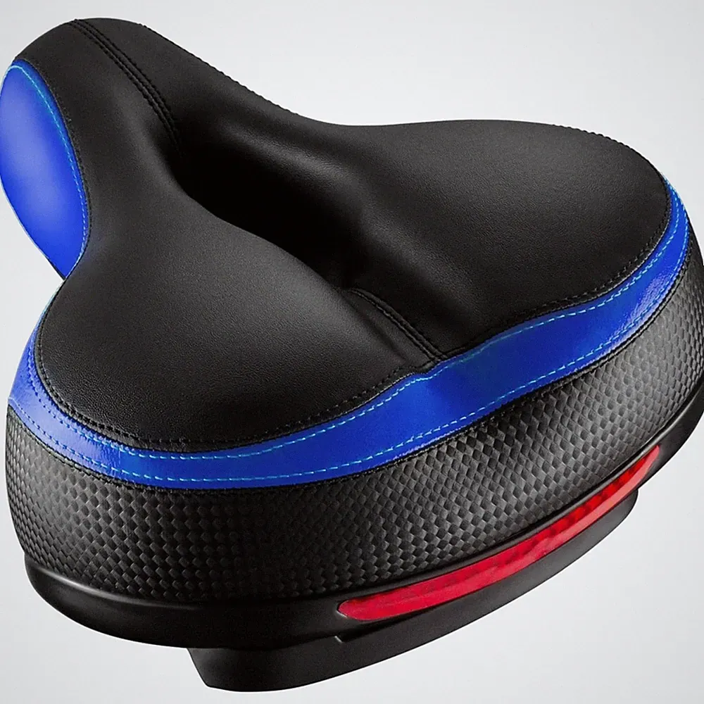 Bike Seat, Most Comfortable Bicycle Seat Dual Shock Absorbing Memory Foam Wat...