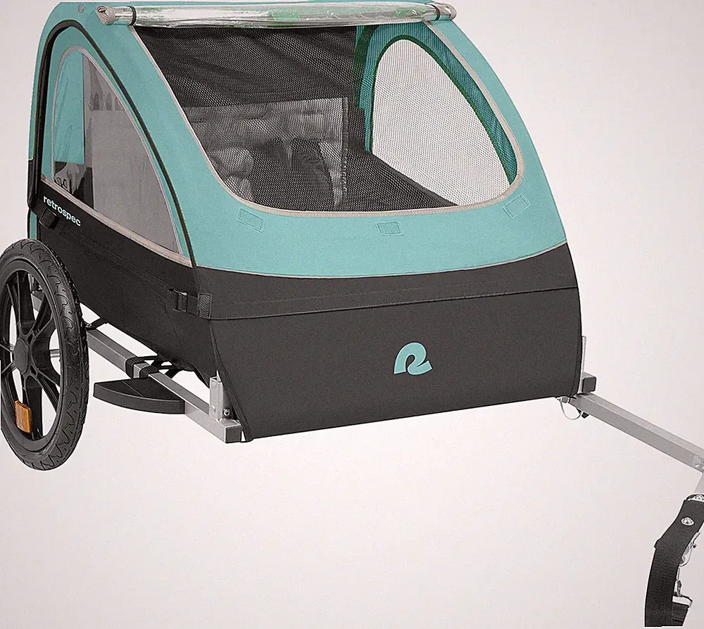 Rover Kids Bicycle Trailer Single and Double Passenger Children’S Foldable