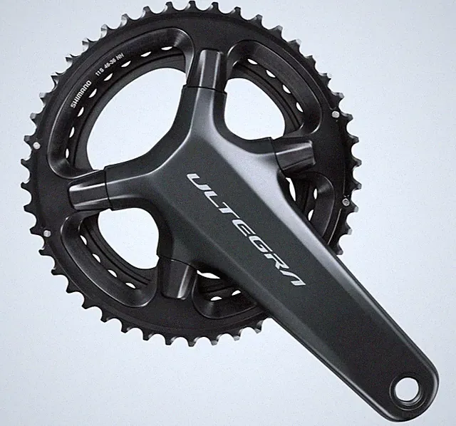 Shimano Ultegra 2x 11 Spd Road Bike Crankset 172.5mm 46/36T Gravel Cyclocross