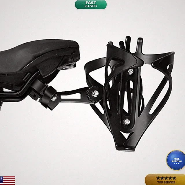 Velochampion Universal Dual Bike Water Bottle Holder Behind Seat Triathlon Road