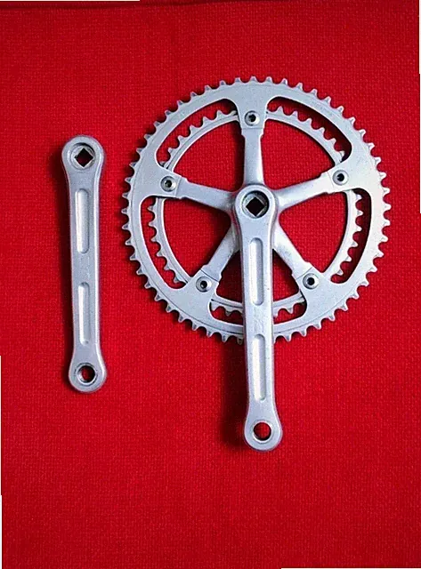 Vintage Gipiemme Dual Sprint Crankset 42-52T 170mm Road Bike/Touring/TT